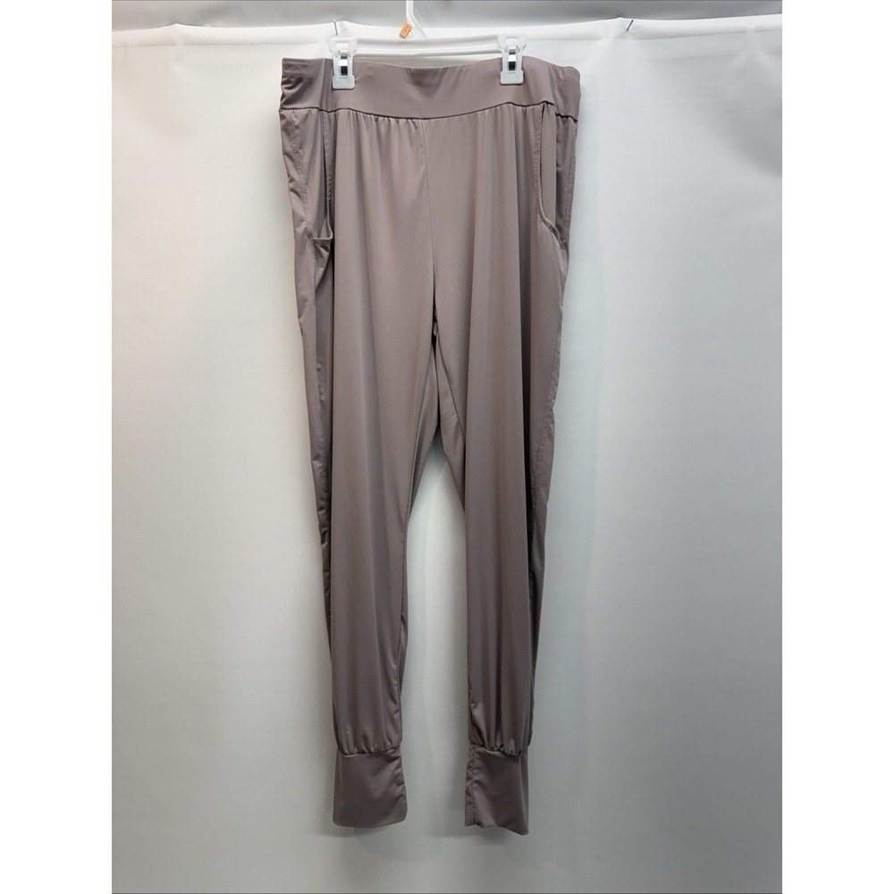 Zyia Active Joggers Sz 3XL Lilac Purple Workout Pants Yoga Comfort Loungewear